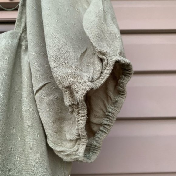 NWT! Altar’d State soft, self-embossed Green Dress. Size Small - Picture 4 of 12